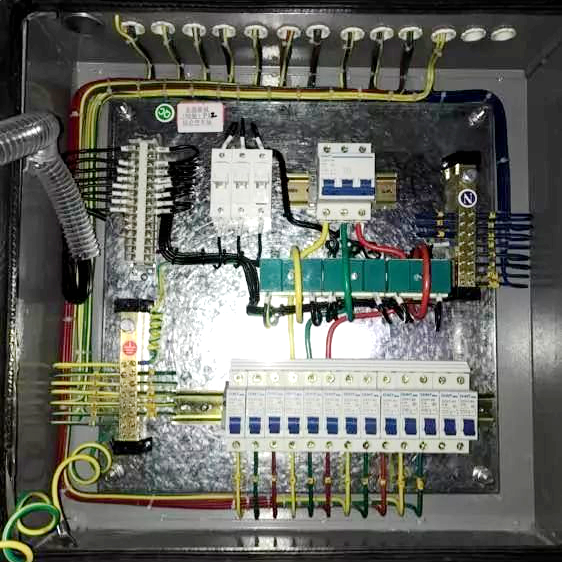 配電柜電纜怎么接好看圖片 配電柜電纜怎么接好看圖片