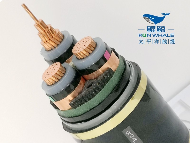 鄭州電纜廠供yjv22-8.7/15kV-3x240高壓電纜 高壓電纜